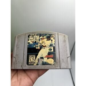 All-Star Baseball 99 (Nintendo 64, 1998) N64 Authentic Tested 1999